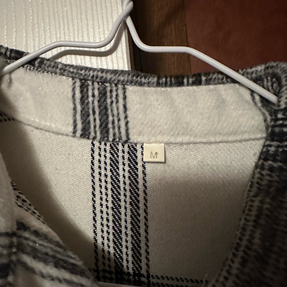 Plaid Button-Up Shirt - Picture 2 of 4